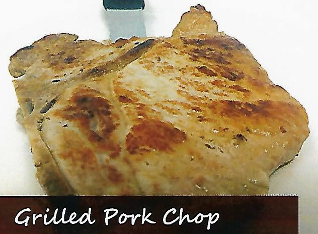 grilled pork chop